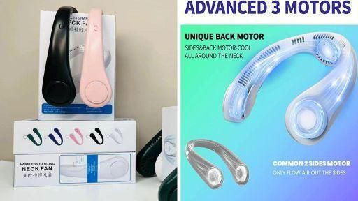 Portable Bladeless Rechargeable Neck Fan