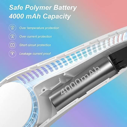 Portable Bladeless Rechargeable Neck Fan